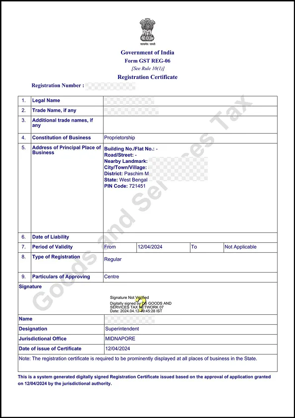 GST REGISTRATION